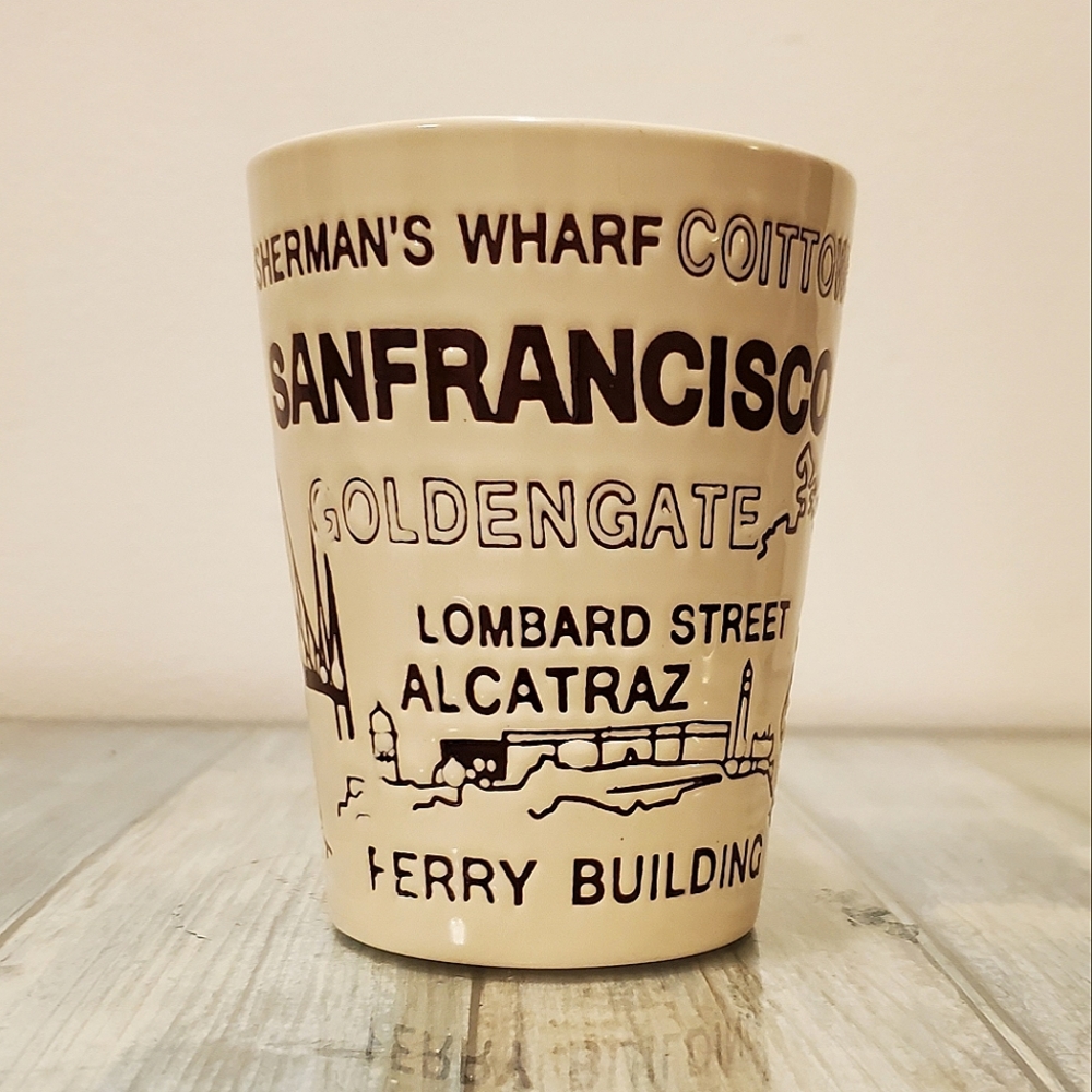 San Francisco state CA USA 🇺🇸 travel coffee tea mug